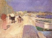 Edvard Munch The English man at the Venice street oil